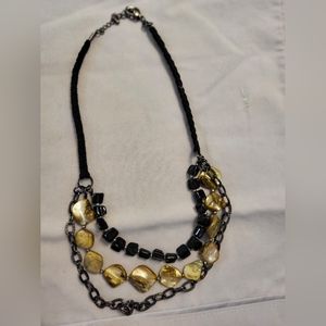 Funky 3 tiered necklace